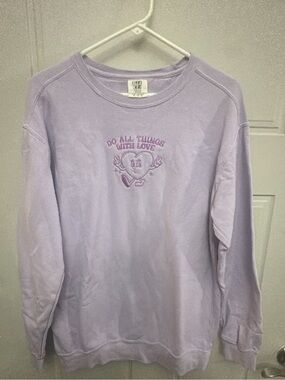 Comfort Colors Lavender Sweater